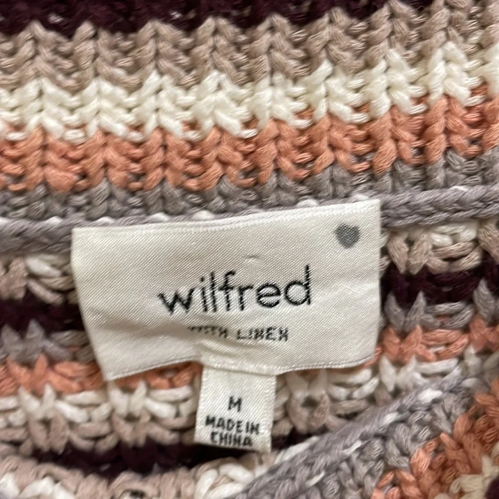 Wilfred knitted stripe vest (sz m) - Picture 2 of 5